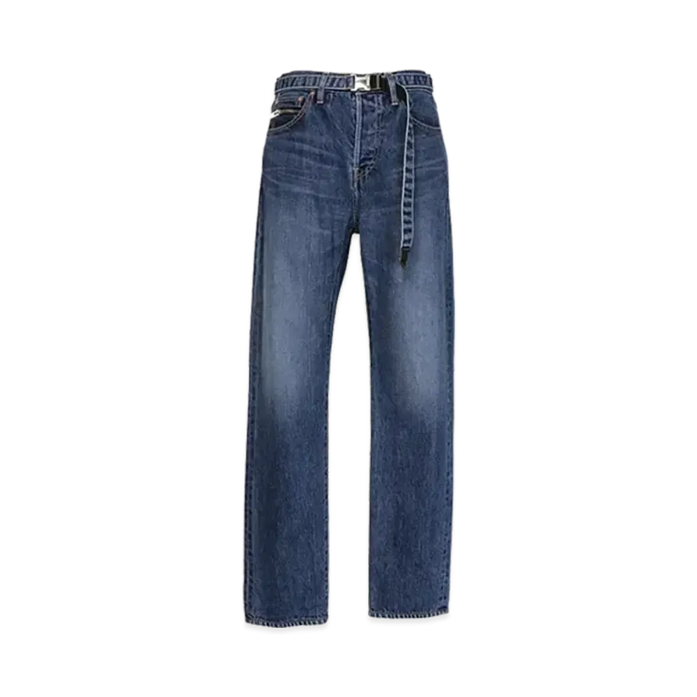 sacai Straight Denim Pants "Blue"