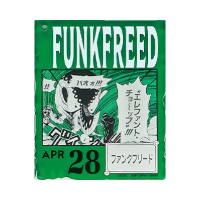 BANDAI "Ichiban Kuji" -ONE PIECE BASE SHOP Lottery 366DAYS OF BIRTHDAYS- Birth Month January-March Me Colors Acrylic Block Charm Prize 4/28 Funk Freed