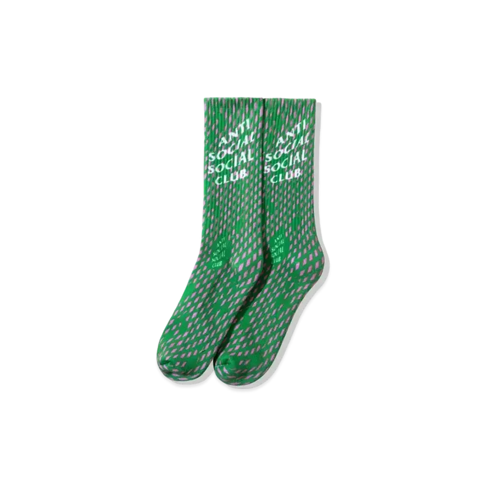 ANTI SOCIAL SOCIAL CLUB FW22 Tokyo 1997 Socks "Green"