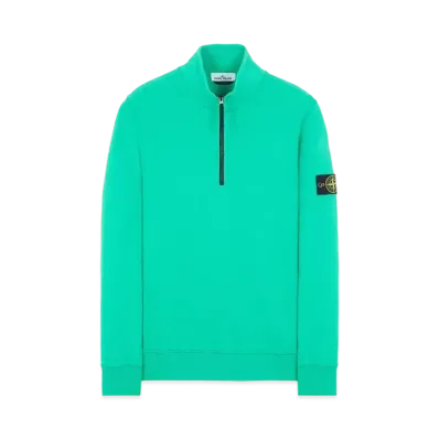 Stone Island 61920 BRUSHED COTTON FLEECE "Green"
