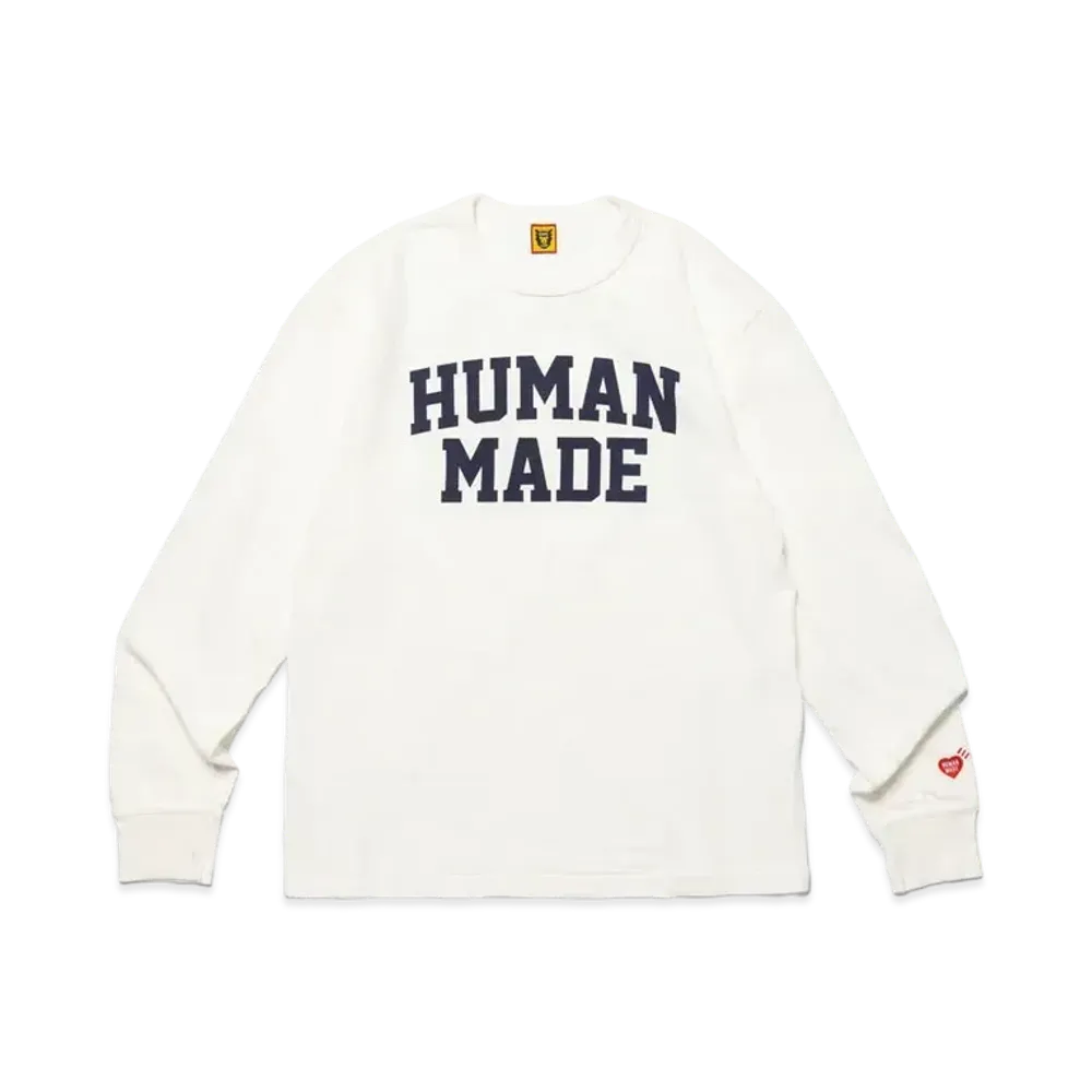 HUMAN MADE Graphic L/S T-Shirt #7 "White"