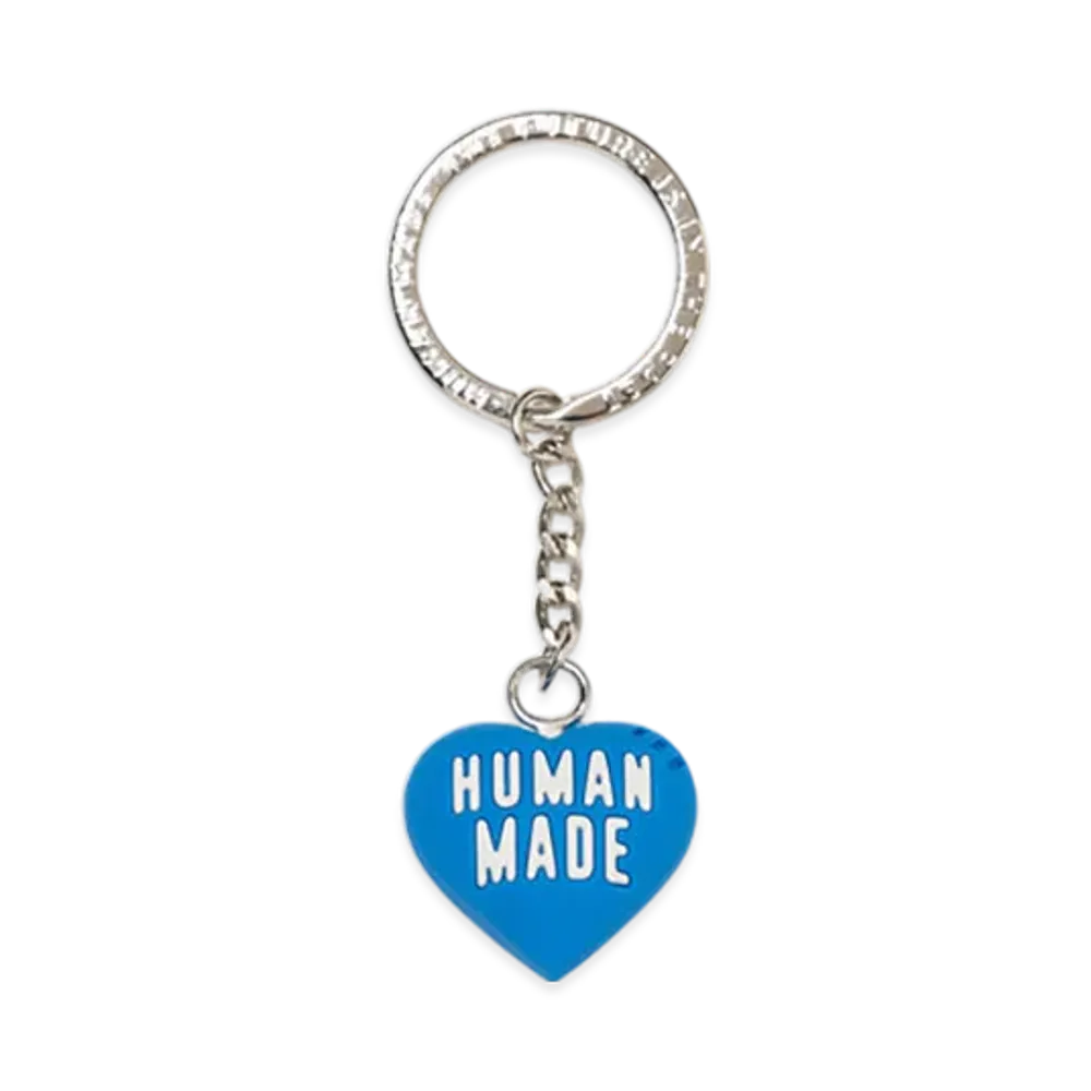 HUMAN MADE Heart Rubber Keychain "Blue"