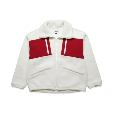 MFC STORE Big Collar Boa Jacket "White"
