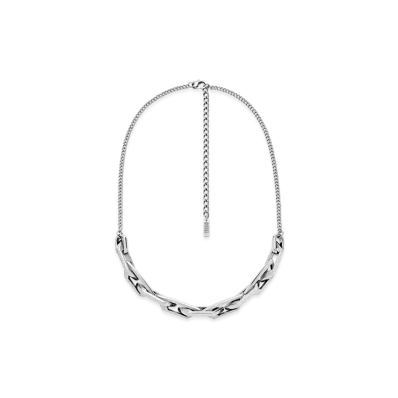 Diesel Dx1578040 Jewel Stainless Steel Chain Necklace "Silver"