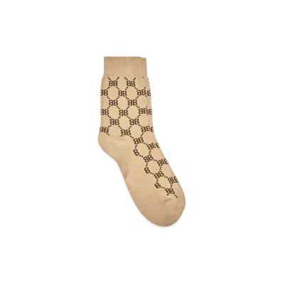GUCCI x BALENCIAGA The Hacker Tennis Socks "Beige"