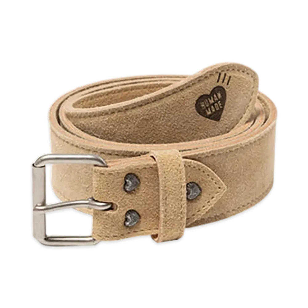 HUMAN MADE Leather Belt "Beige"