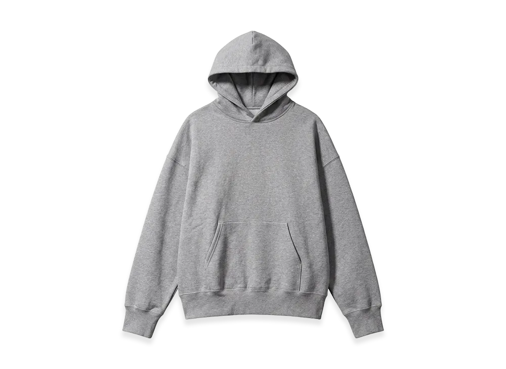 ssstein Oversized Raised Back Sweat Hood LS "Grey"
