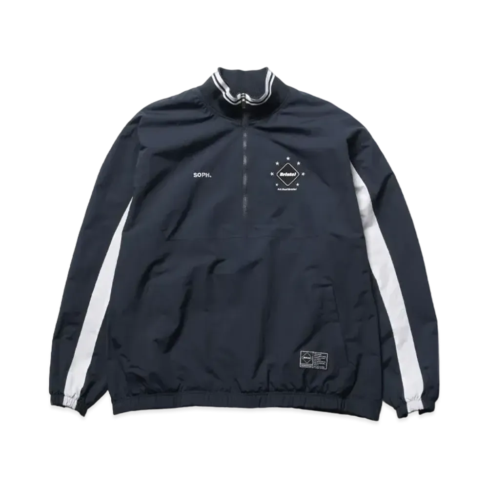 F.C.Real Bristol Practice Half Zip Jacket "Navy"