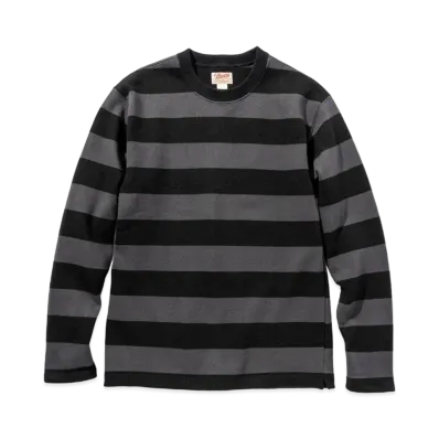 THE REAL McCOY'S Buco Stripe Racing Jersey "Grey"