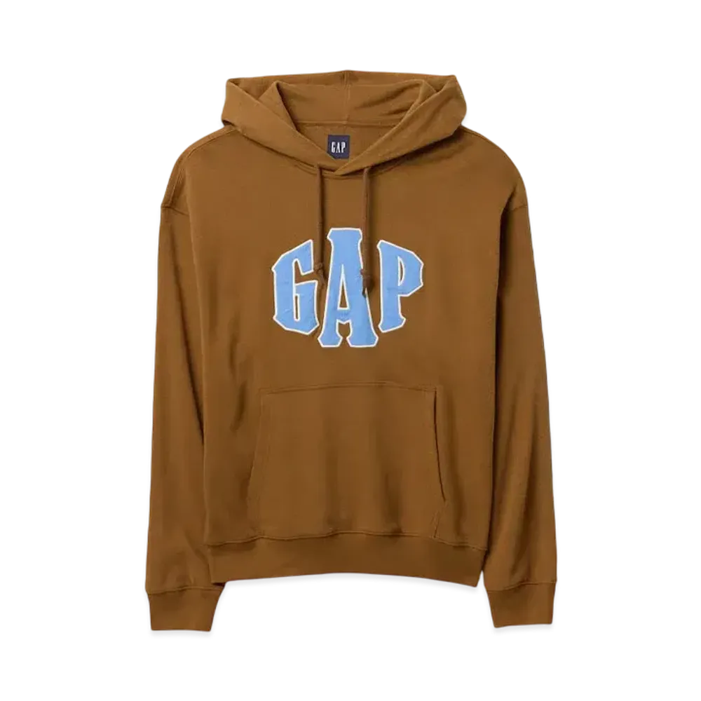 GAP Vintage Soft Oversized Gap Logo Hoodie "Bright Brown"