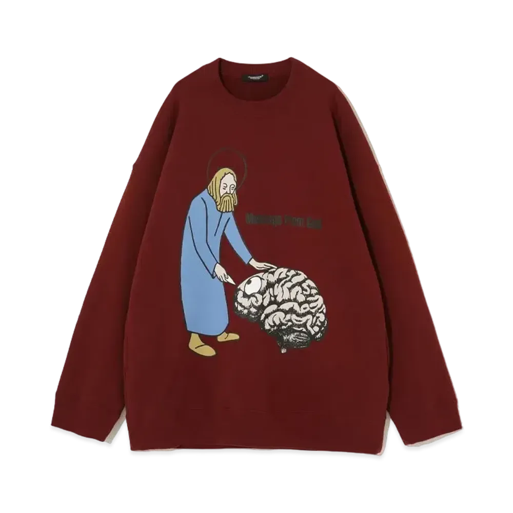UNDERCOVER Sweatshirt "Bordeaux"