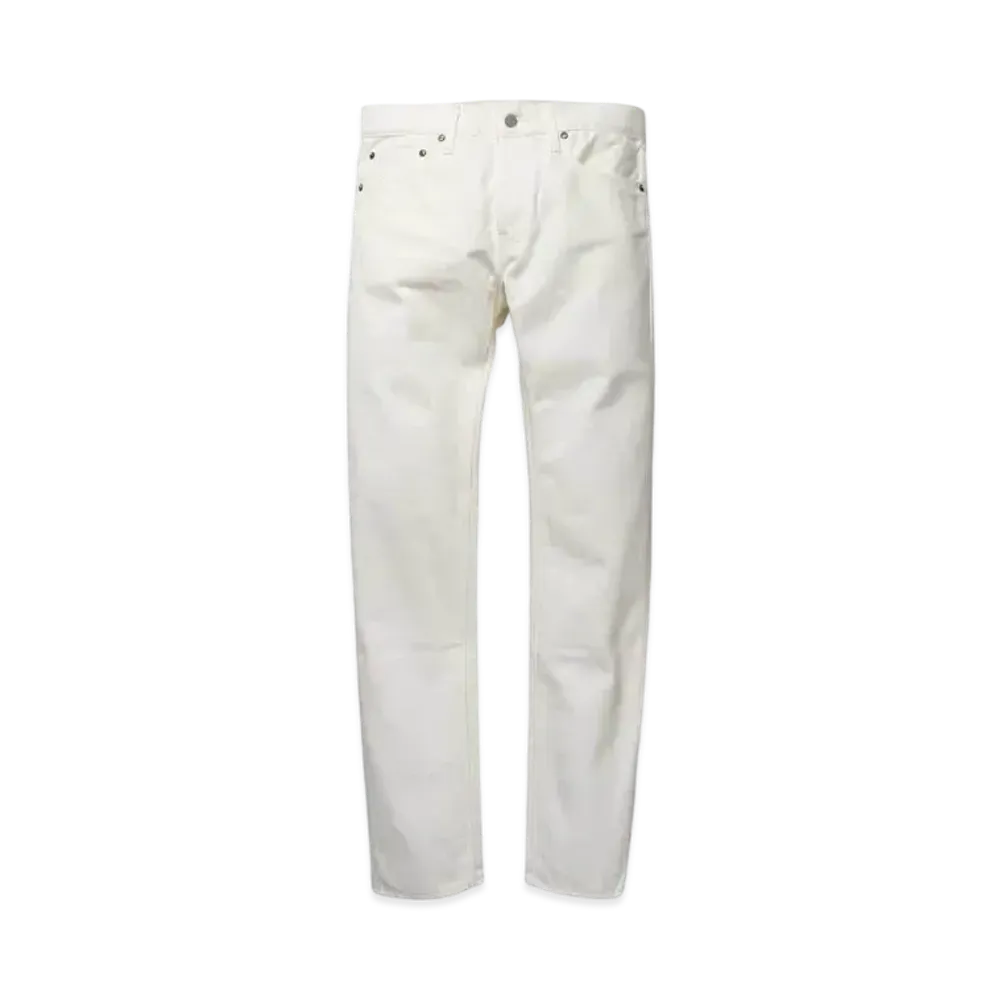 WACKO MARIA GP-D-101 RIVER TIGHT FIT SELVEDGE JEANS "White"