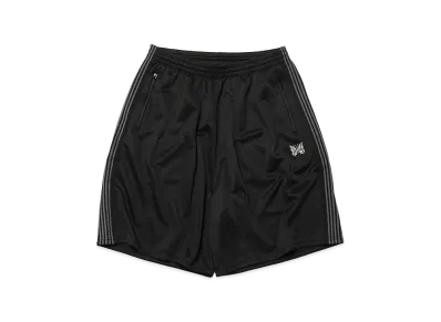 NEEDLES x LOFTMAN 50th H.D. Track Short Poly Smooth "Black"