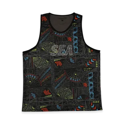 WIND AND SEA x ALBINO&PRETO Mesh Tanktop "Multi"