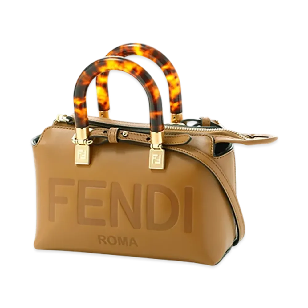 FENDI 2Way Handbag/Shoulder Bag/By The Way Mini "Brown"