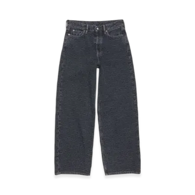 Acne Studios Baggy Fit Jeans - 1981M Monogram "Blue/Black"