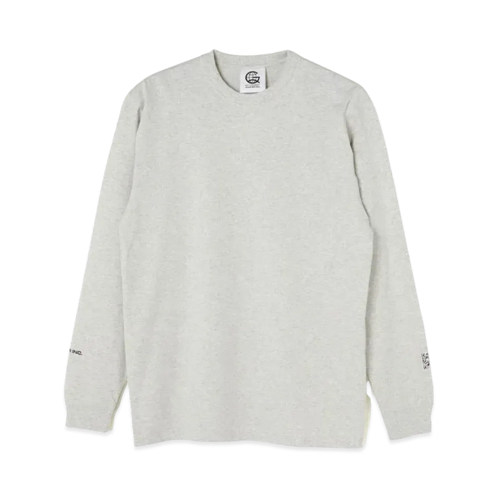 N.HOOLYWOOD L/S Tee "Ash Gray"