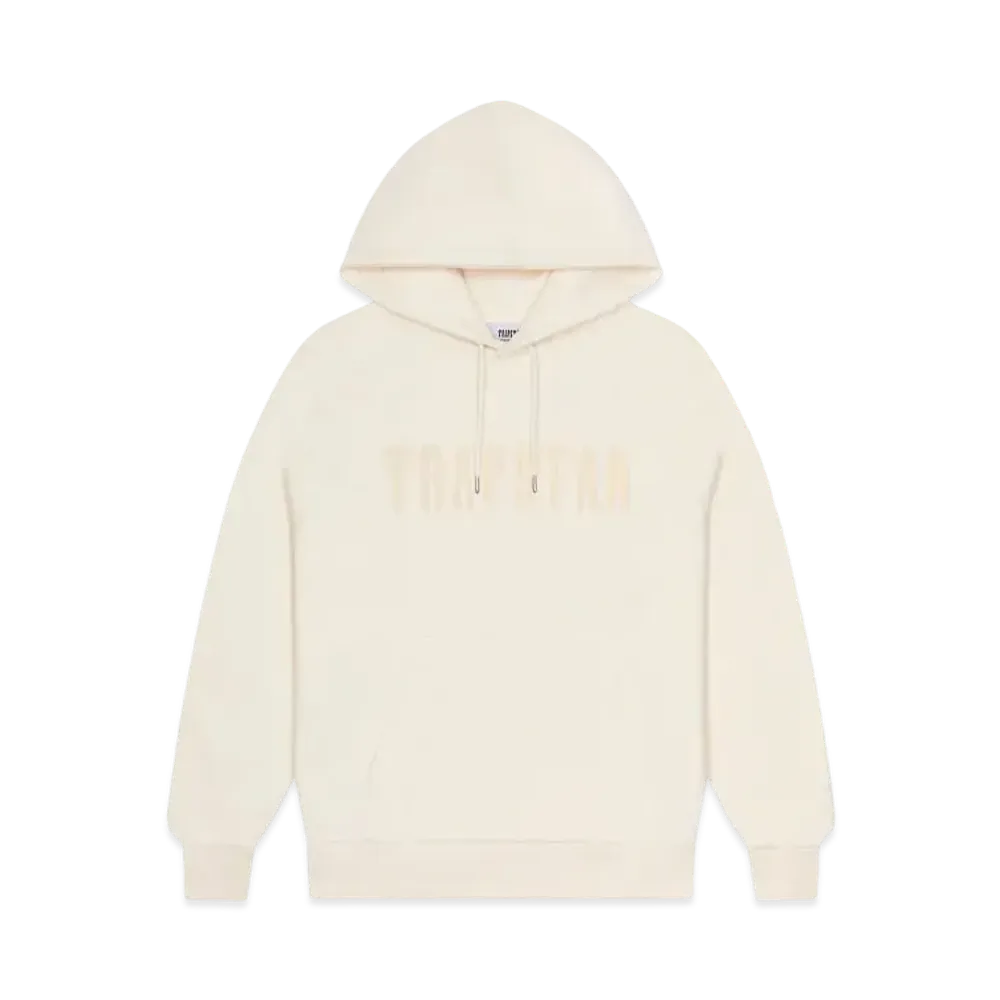 TRAPSTAR Chenille Decoded Hoodie "Off White"