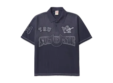 Supreme x True Religion Applique Polo "Navy"