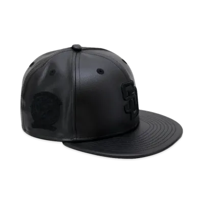 NEW ERA x THE CAP 59Fifty Refined Leather II San Diego Padres "Black"