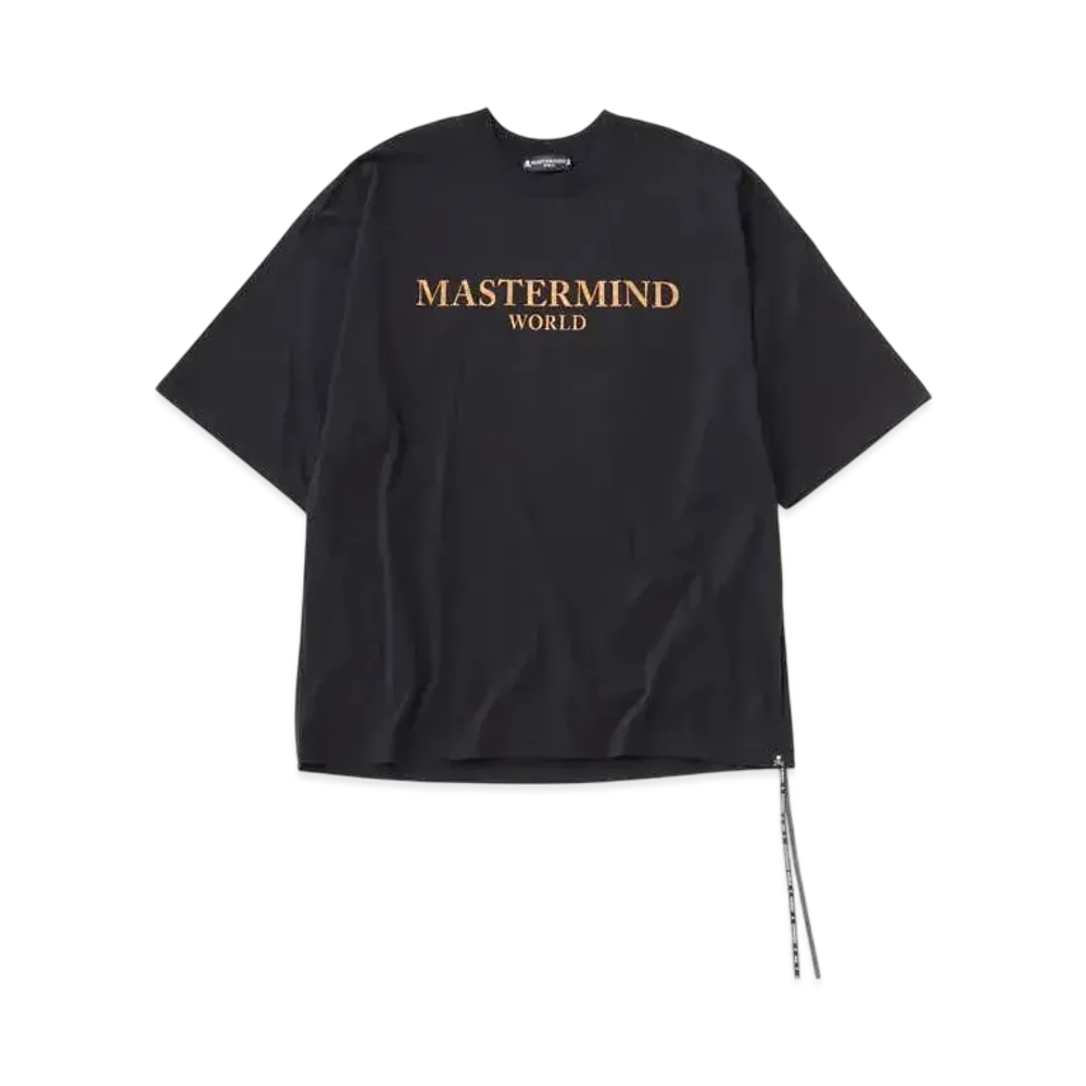 mastermind WORLD Boxy Cork Tee "Black"