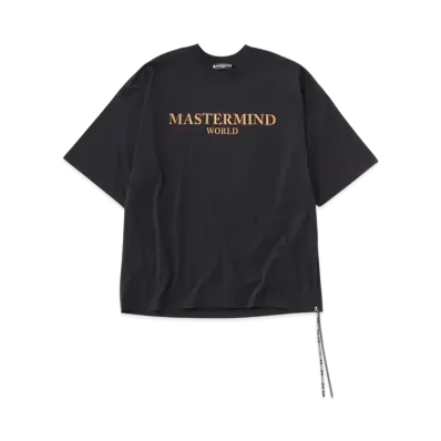 mastermind WORLD Boxy Cork Tee "Black"