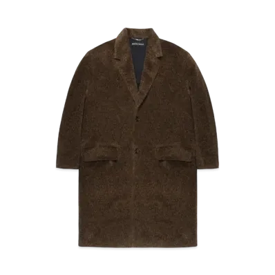 WACKO MARIA x DORMEUIL Alpaca Chesterfield Coat "Gold"