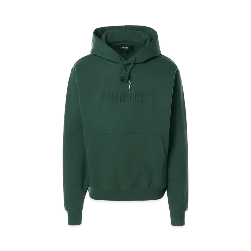 Nike JORDAN x A Ma Maniere Contrast Stitch Hoodie "Green"