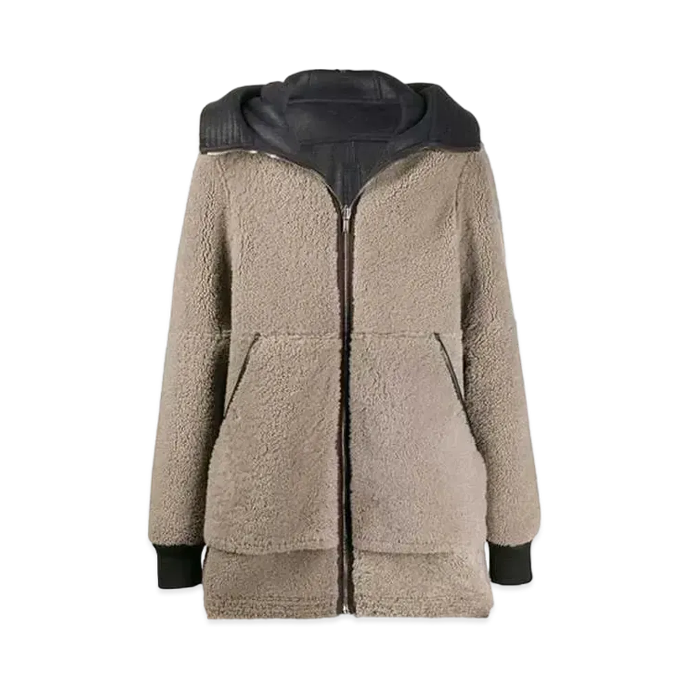 RICK OWENS Reversible Coat "Black"