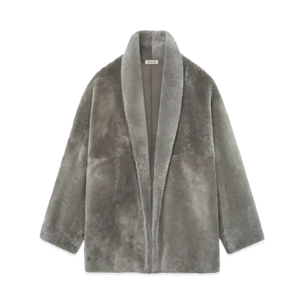 FEAR OF GOD Sherpa Shawl Collar Jacket "Paris Sky"