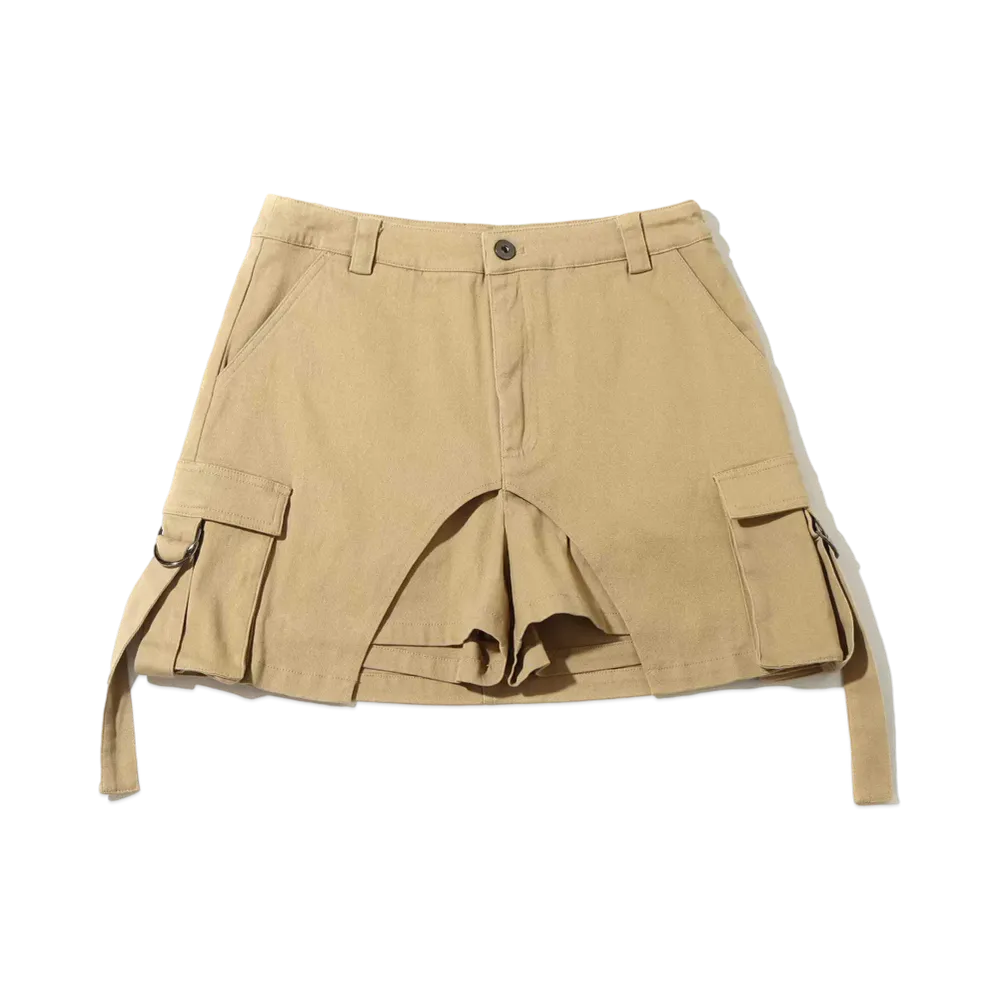 atmos pink Design Cargo Culottes "Beige"