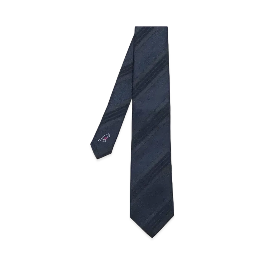 Paul Smith Doodle Navy Jacquard Tie "AthersA"