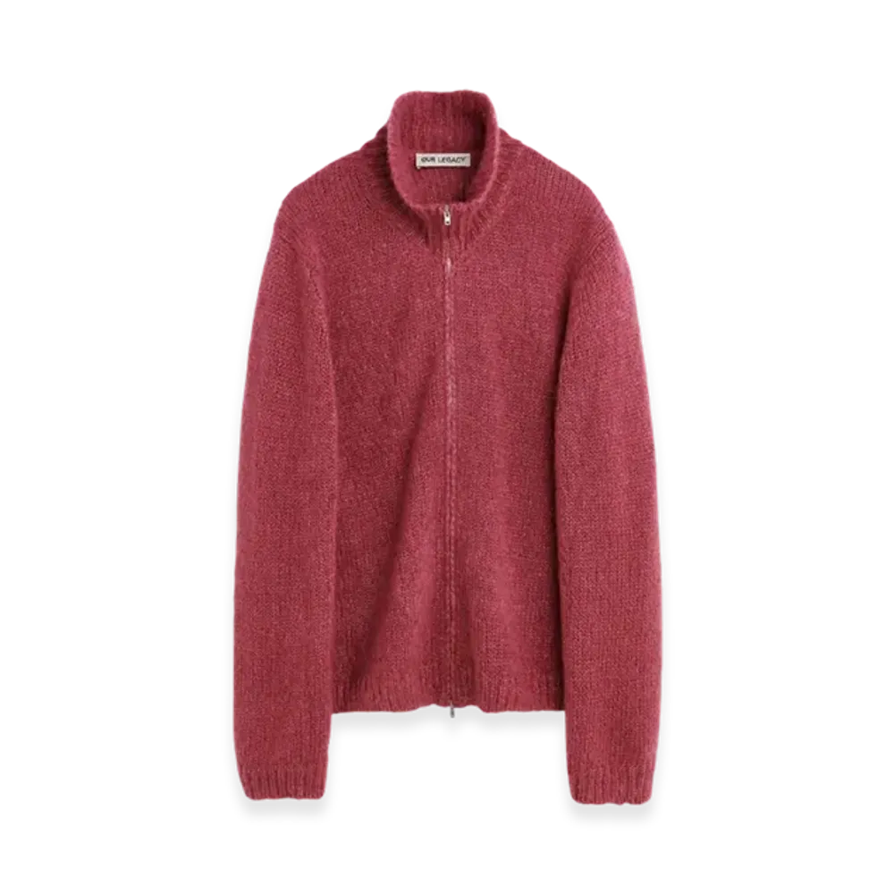 OUR LEGACY Float Funnel "Uncut Ruby Softest Mohair Silk"