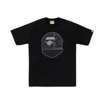 A BATHING APE A Rising Bape Tee "Black"