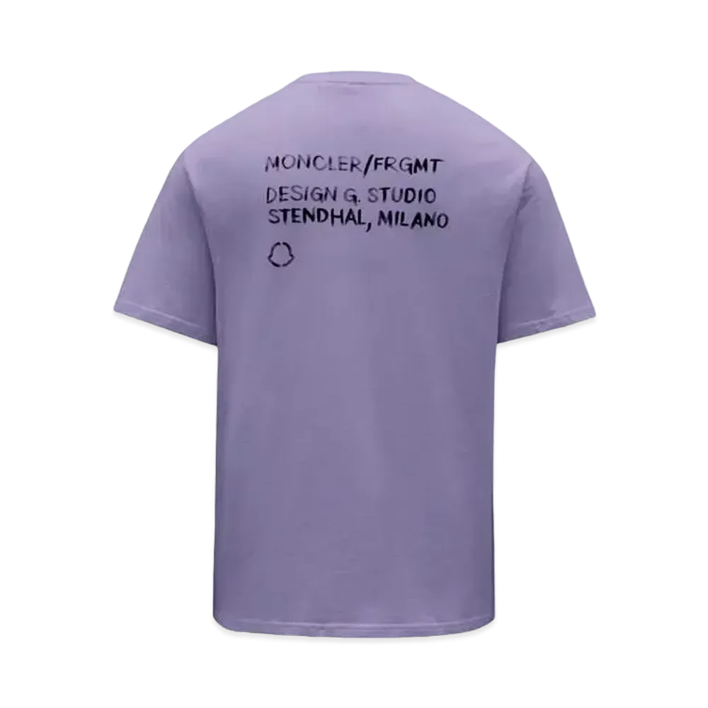 MONCLER fragment T-shirt #4 "Lilac"