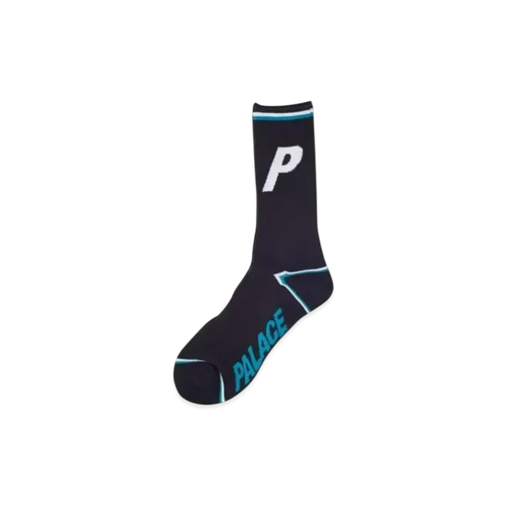 PALACE P Tip Sock "Black"