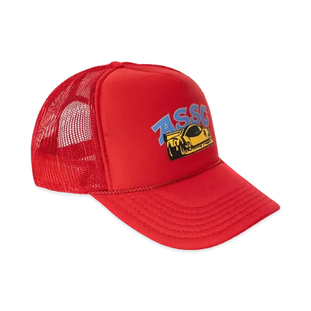 ANTI SOCIAL SOCIAL CLUB Last Place Trucker Cap "Red"