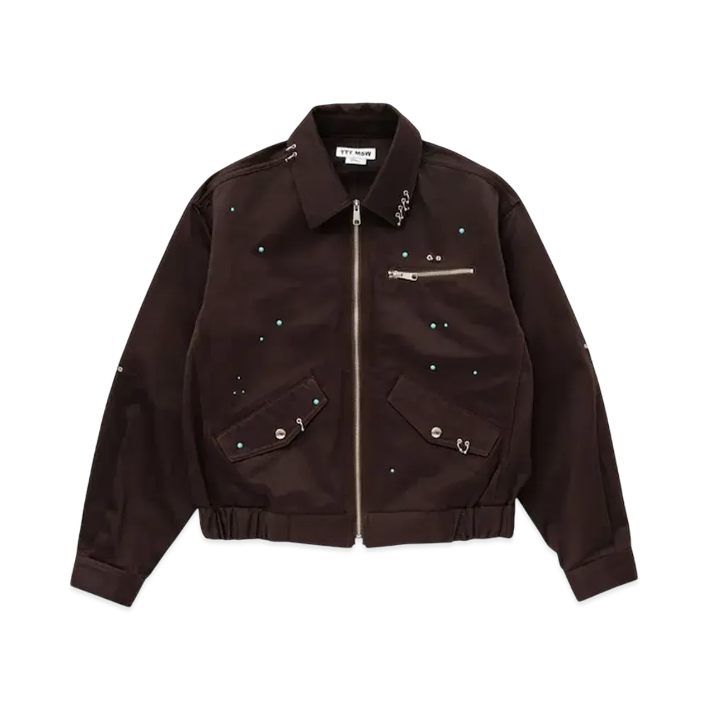 TTT MSW Work Jacket W/Pierce "Brown"