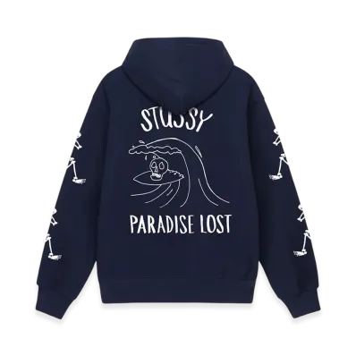 Stussy Paradise Lost Hoodie "Navy"
