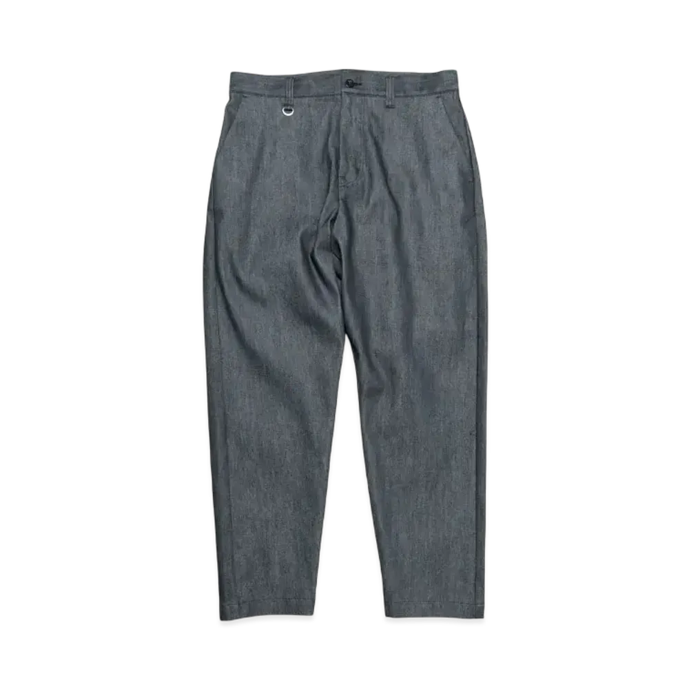SOPHNET. Stretch Denim Wide Cropped Pants "Black"