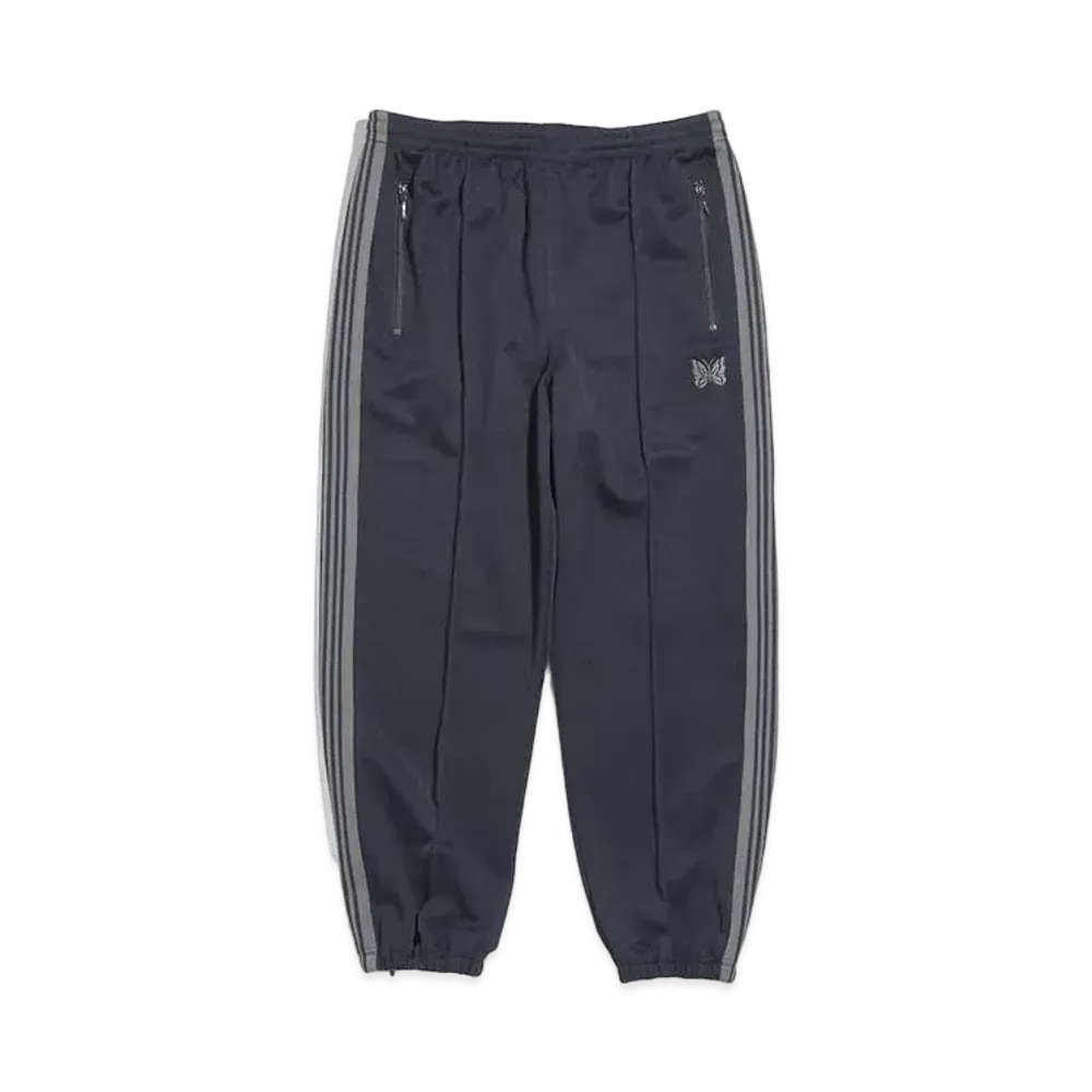 Needles ZIPPED TRACK PANT - POLY SMOOTH "Navy"