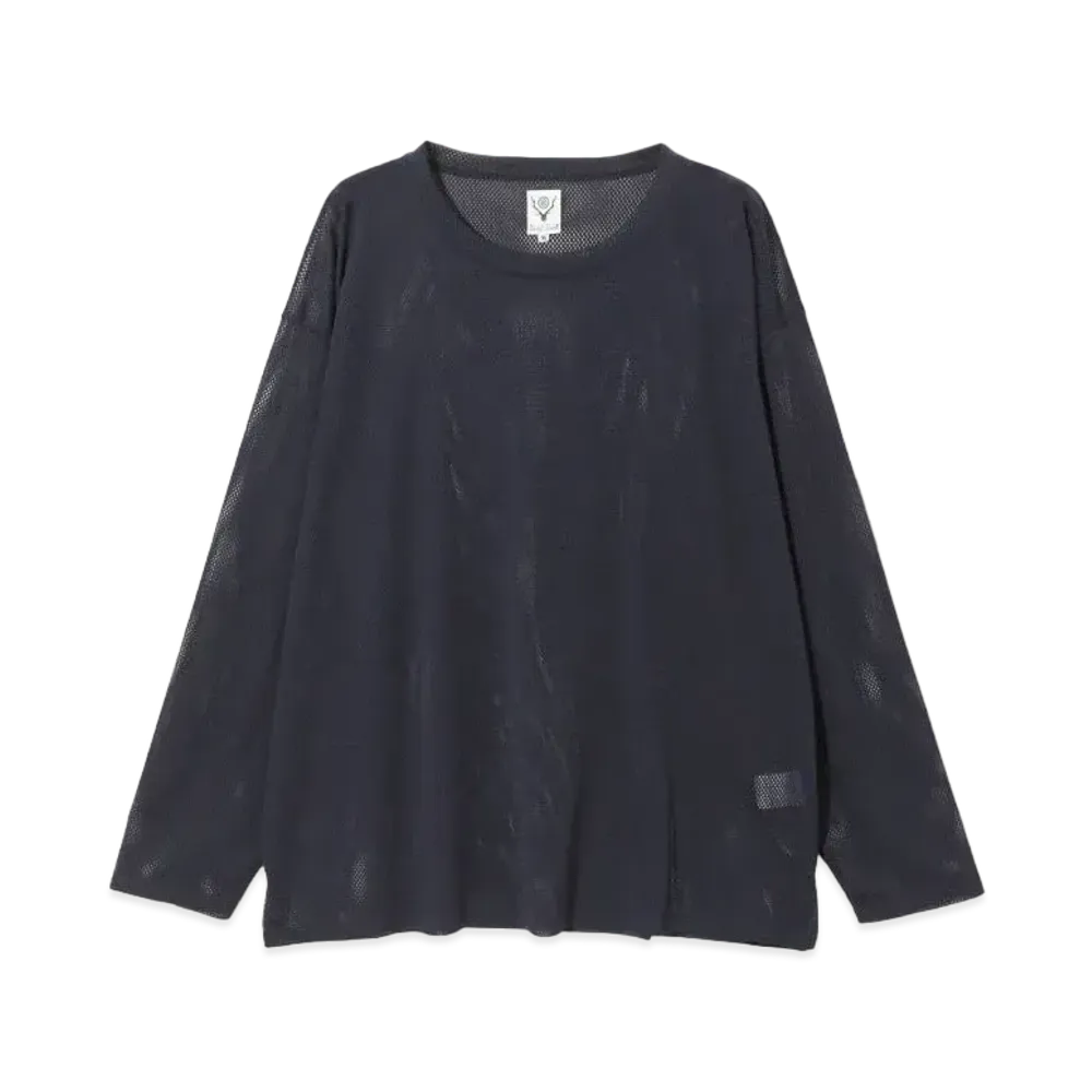 SOUTH2 WEST8 S.S. Crew Neck Shirt "Navy"