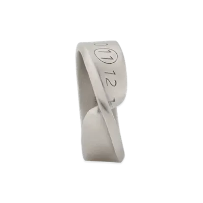 Maison Margiela Twist Number Ring "Silver"