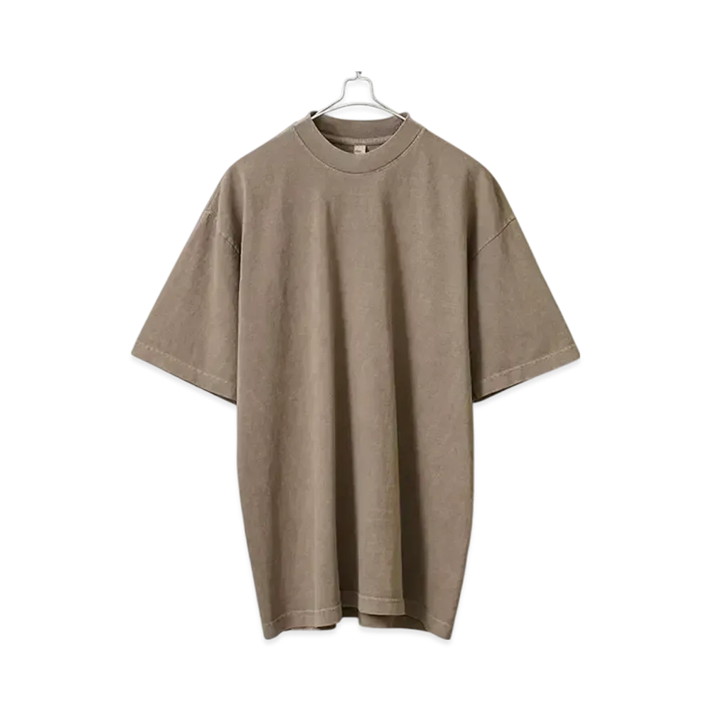 Los Angeles Apparel 6.5oz Pigment Dye Short Sleeve Crew Neck T-shirt "Patchouli"