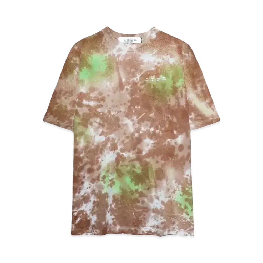 Bal LOGO TIE DYE TEE by YUKIDYE "CAMEL"