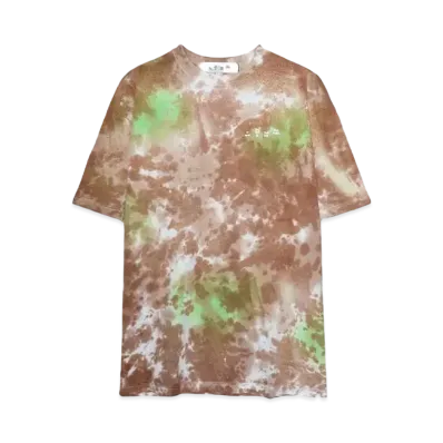 Bal LOGO TIE DYE TEE by YUKIDYE "CAMEL"