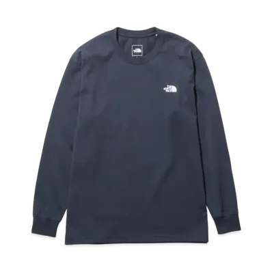 The North Face L/S BACK SQUARE LOGO TEE "Aviator Navy"