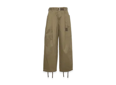 sacai Cotton Chino Pants "Dark Beige"