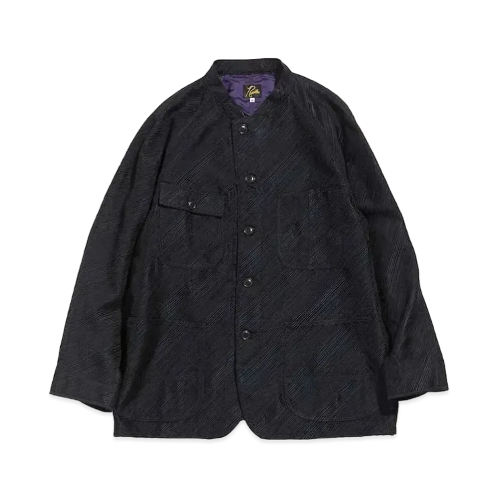Needles CHORE COAT - AC/PE KERSEY JQ. "Navy"