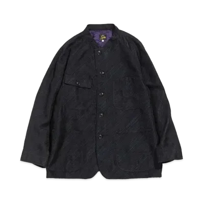 Needles CHORE COAT - AC/PE KERSEY JQ. "Navy"
